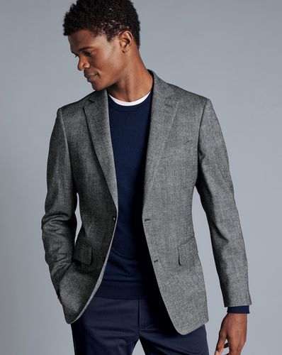 Veste Texture Laine - par - Charles Tyrwhitt - Modalova