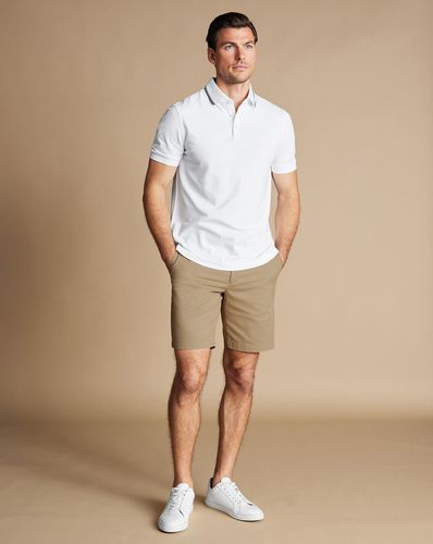 Short En Coton - Taupe en par - Charles Tyrwhitt - Modalova