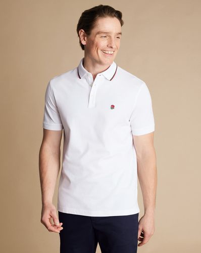 Polo En Piqué England Rugby - par - Charles Tyrwhitt - Modalova