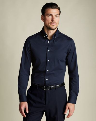 Chemise En Jersey Extensible Performance - par - Charles Tyrwhitt - Modalova