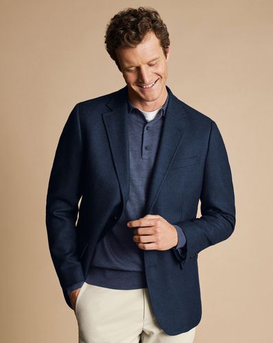 Veste En Sergé De Laine - par - Charles Tyrwhitt - Modalova