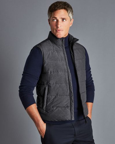 Gilet Matelassé - Mélange De par - Charles Tyrwhitt - Modalova