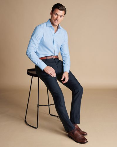 Pantalon En Lin - par - Charles Tyrwhitt - Modalova