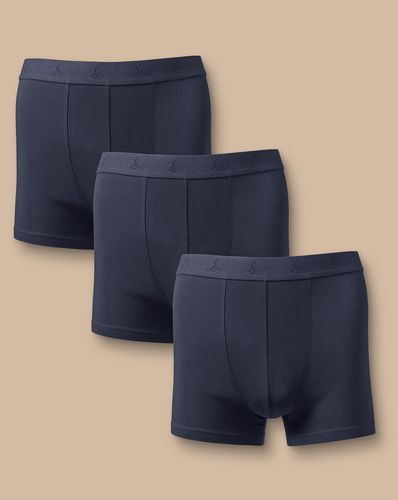 Lot De 3 Boxers En Jersey De Coton Stretch - par - Charles Tyrwhitt - Modalova