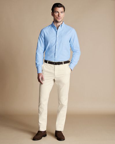 Chino Ultimate Sans Repassage - Ivoire en par - Charles Tyrwhitt - Modalova