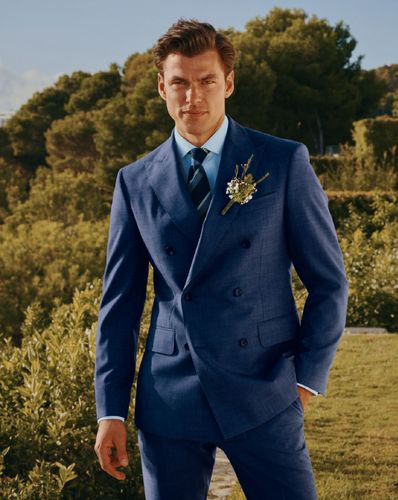 Veste De Costume Croisée Peau De Requin Ultimate Performance - par - Charles Tyrwhitt - Modalova