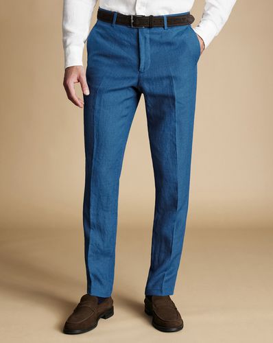 Pantalon En Lin - par - Charles Tyrwhitt - Modalova