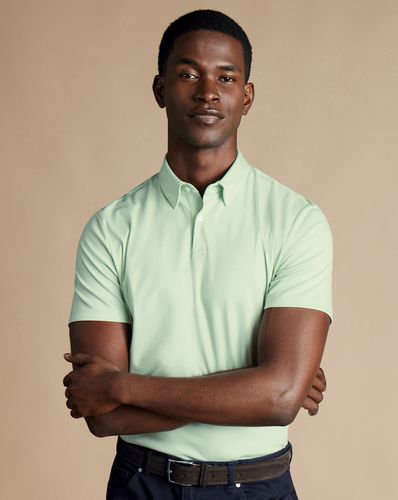 Polo Smart En Jersey - par - Charles Tyrwhitt - Modalova