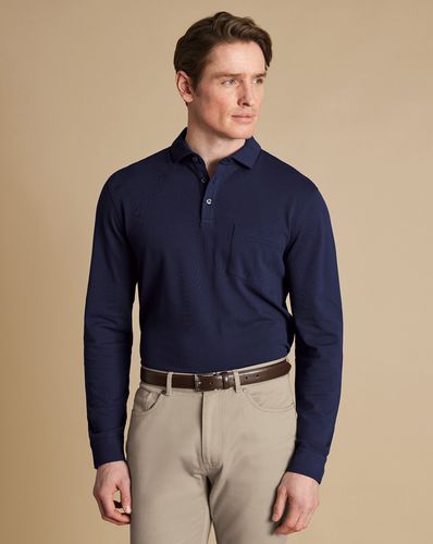 Polo Tyrwhitt En Piqué À Manches Longues - Jean par - Charles Tyrwhitt - Modalova