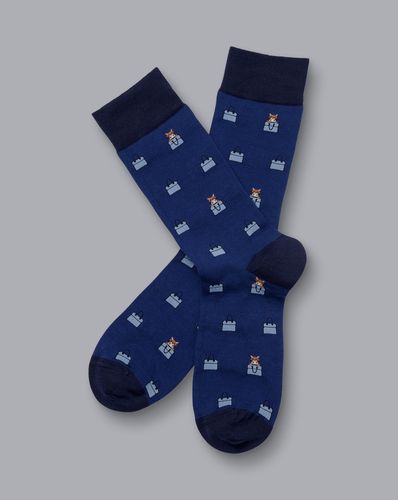 Chaussettes À Motif Chat Dans Sac - De France par - Charles Tyrwhitt - Modalova