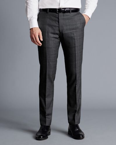 Pantalon De Costume À Carreaux Ultimate Performance - Gris Anthracite en par - Charles Tyrwhitt - Modalova