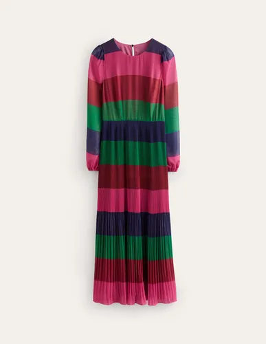 Robe longue colourblock Femme Boden - Boden - Modalova
