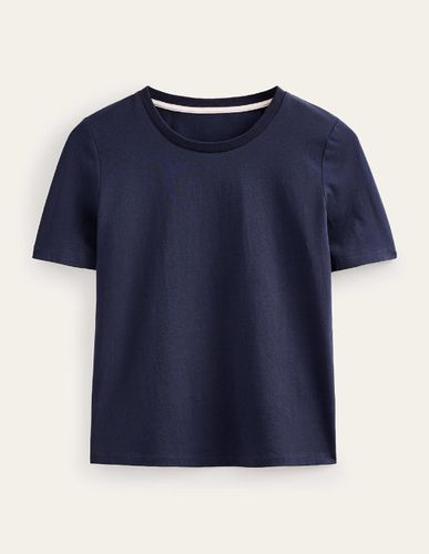 T-shirt col rond 100% coton - Boden - Modalova