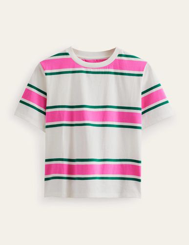 T-shirt carré à rayures - Boden - Modalova