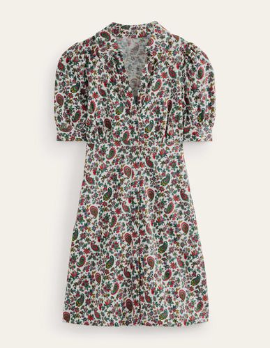 Mini-robe boutonnée style 40s - Boden - Modalova