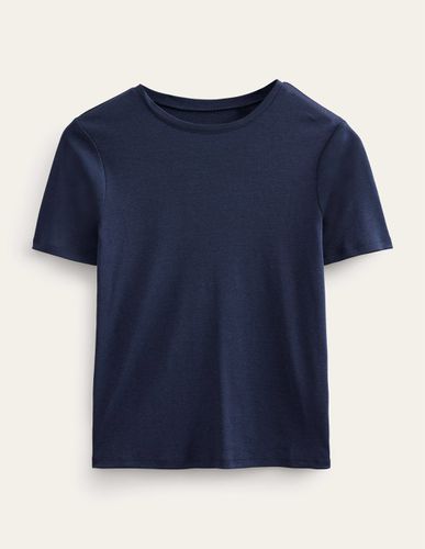 T-shirt col rond en jersey - Boden - Modalova