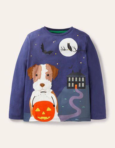 T-shirt à appliqué Halloween Garçon - Boden - Modalova