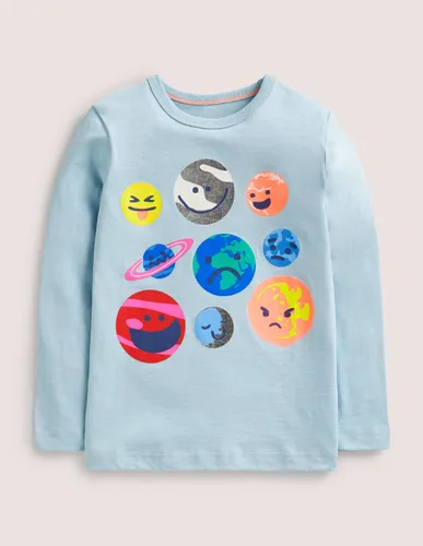 Smiley Planets T-shirt Garçon - Boden - Modalova