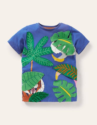 T-shirt avec rabat à soulever à motif animal Garçon - Boden - Modalova