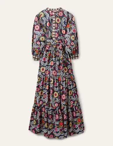 Robe longue Ava à volants - Boden - Modalova