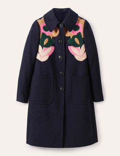Manteau Amelia en laine avec appliqués - Boden - Modalova