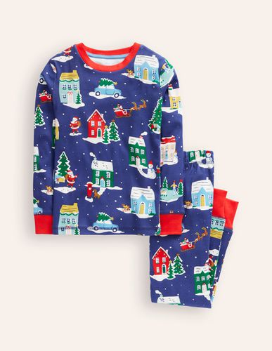 Pyjama long douillet Noël Boden - Boden - Modalova