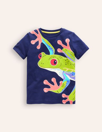 T-shirt motif grenouille phosphorescent Garçon - Boden - Modalova