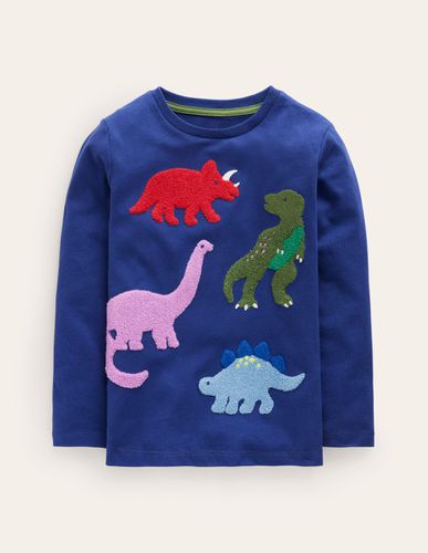 T-shirt à motif dinosaure en bouclé Garçon Boden - Baby Boden - Modalova