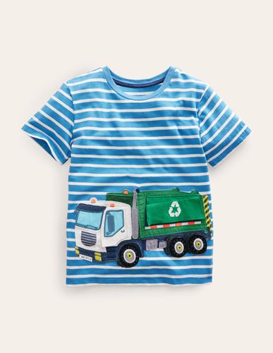 T-shirt motif camion avec rabats à soulever Garçon - Boden - Modalova