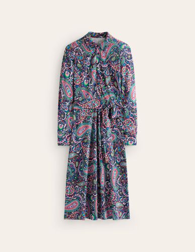 Robe-chemise midi Laura en jersey - Boden - Modalova