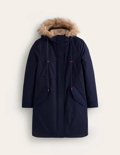 Parka à capuche en fausse fourrure - Boden - Modalova