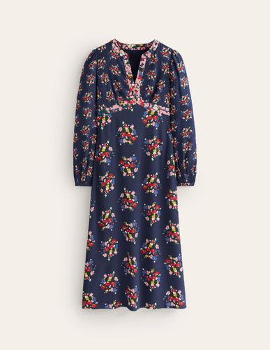 Robe midi Imelda à bordure imprimée - Boden - Modalova