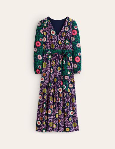 Robe portefeuille midi Ophelia en jersey - Boden - Modalova