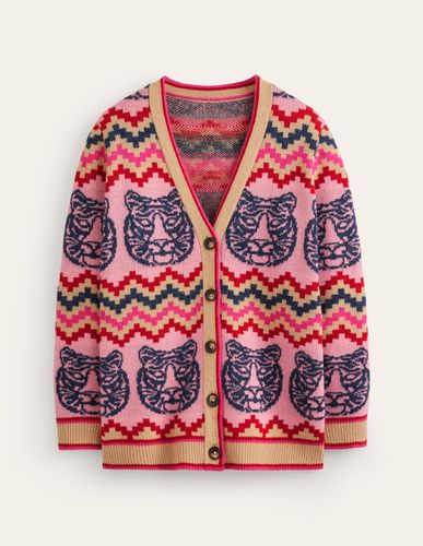 Gilet boyfriend motif jacquard - Boden - Modalova