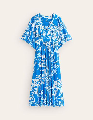 Robe longue façon kimono en jersey - Boden - Modalova