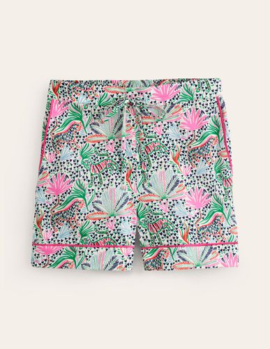 Short de pyjama en satinette de coton - Boden - Modalova