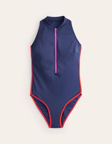 Maillot de bain sportif avec passepoil - Boden - Modalova