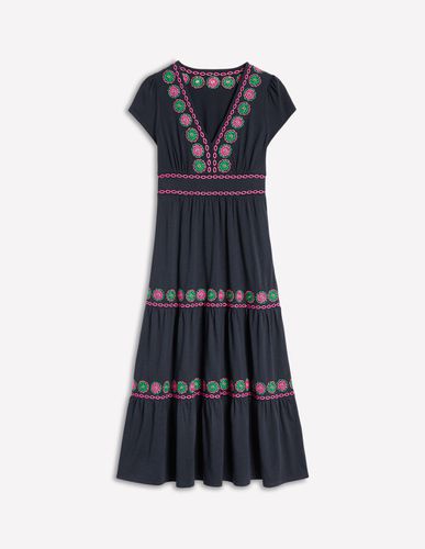 Robe Elara brodée en jersey - Boden - Modalova