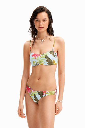 Haut de bikini bandeau tropical - Desigual - Modalova