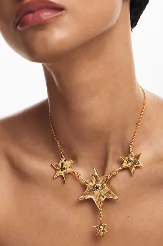 Collier à chaîne avec des pendentifs d'étoiles Zalio - Desigual - Modalova