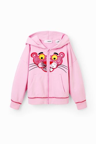 Sweat-shirt paillettes Panthère rose - Desigual - Modalova