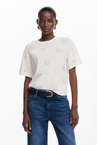 T-shirt papillons - Desigual - Modalova