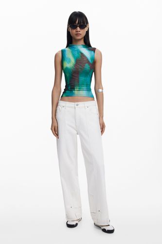 T-shirt en tulle dégradé - Desigual - Modalova