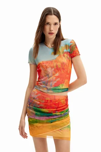 T-shirt nœud arty - Desigual - Modalova