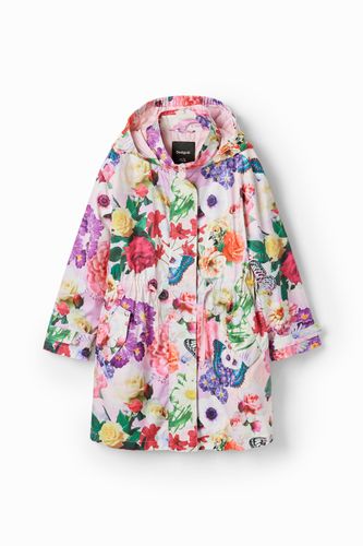 Parka capuche fantaisie - Desigual - Modalova