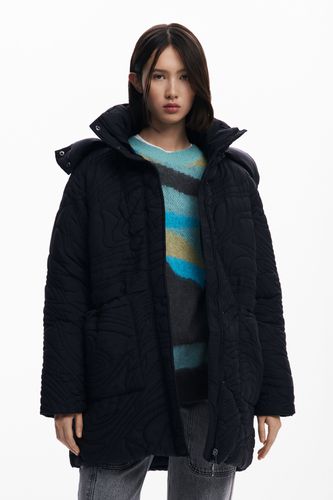 Manteau matelassé texturé - Desigual - Modalova