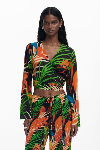 Haut croisé tropical - Desigual - Modalova