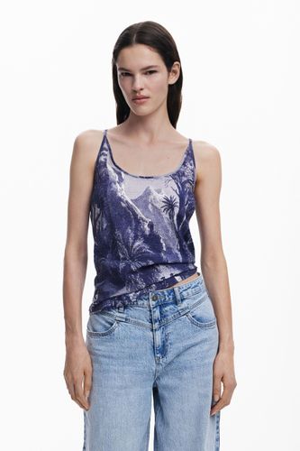 T-shirt conçu par Mr. Christian Lacroix - Desigual - Modalova