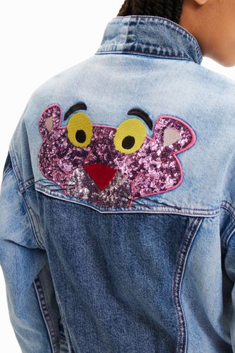 Veste oversize jean Panthère rose - Desigual - Modalova