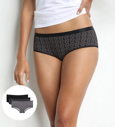 Lot de 3 boxers Les Pockets Coton - DIM - Modalova